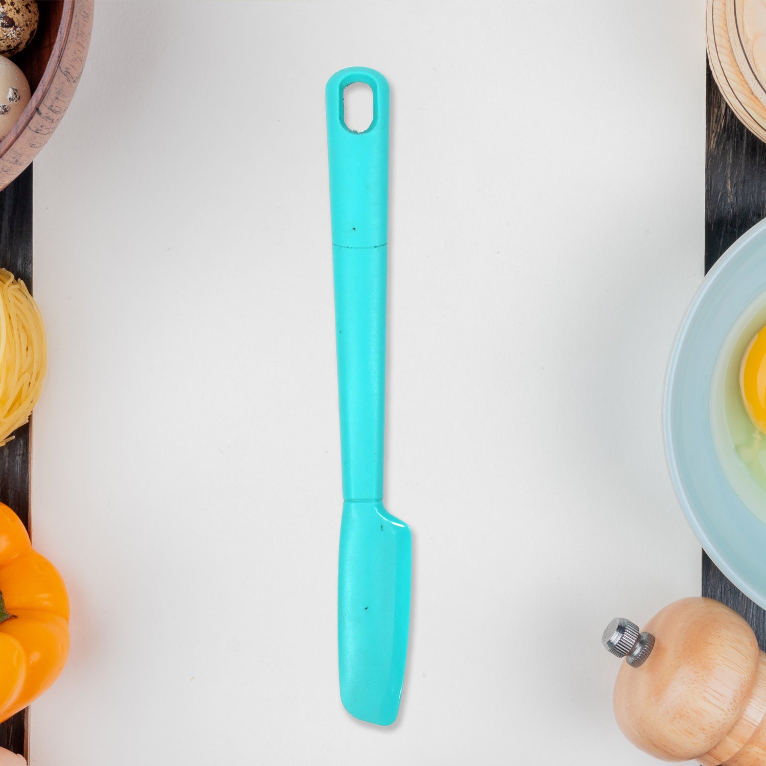 5373 SILICON NON-STICK HEAT RESISTANT KITCHEN Spatula Butter Knife Non-Stick Flexible Rubber Scrapers DeoDap 5373 SILICON NON-STICK HEAT RESISTANT KITCHEN Spatula Butter Knife Non-Stick Flexible Rubber Scrapers DeoDap